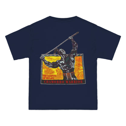 Chamorro Warrior Guam The Champions Of The Land Vintage Design 90s New Print Beefy-T®  Short-Sleeve T-Shirt