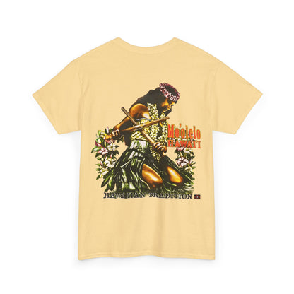 Hawaiian Strength Hawaiian Tradition Mo'olelo Hawai'i Vintage Design 90s New Print T-shirt Unisex Heavy Cotton Tee