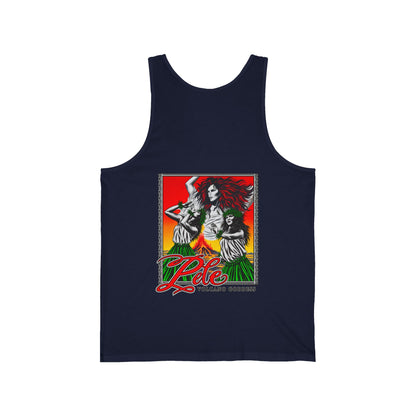 Hawaiian Strength Pele Volcano Goddess Unisex Jersey Tank