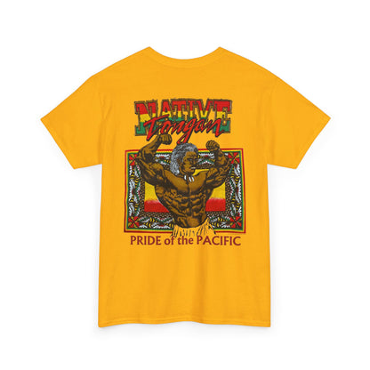 Local Strength Native Tongan Pride of the Pacific Vintage Designs 90s New Print Unisex Heavy Cotton Tee