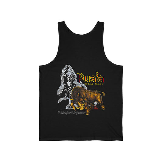 Local Strength Pua'a Wild Boar Unisex Jersey Tank