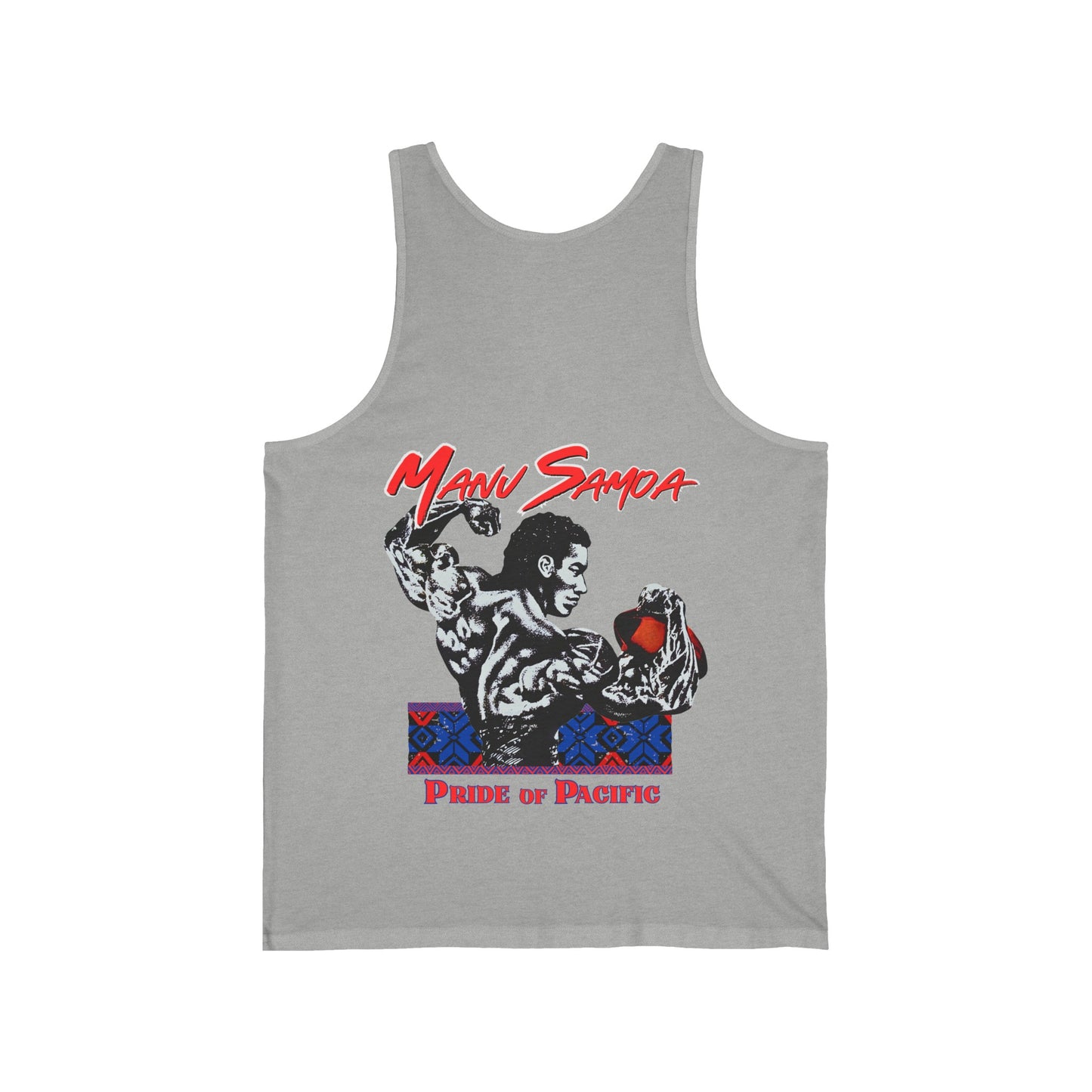 Samoan Strength Manu Samoa Pride of Pacific Vintage Design 90s New Print Unisex Jersey Tank