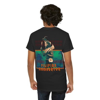 Filipino Strength Filipino HeadHunter Unisex Heavy Cotton Tee