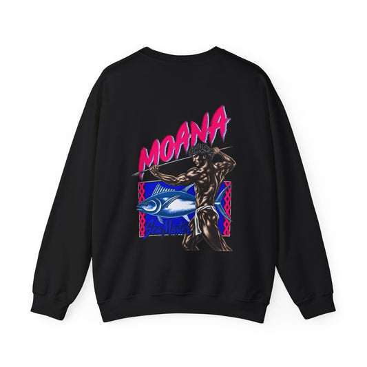 Hawaiian Strength Moana Sea Master Unisex Heavy Blend™ Crewneck Sweatshirt