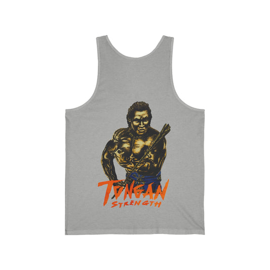 Local Strength Tongan Strength Vintage Design 90s New Print Unisex Jersey Tank