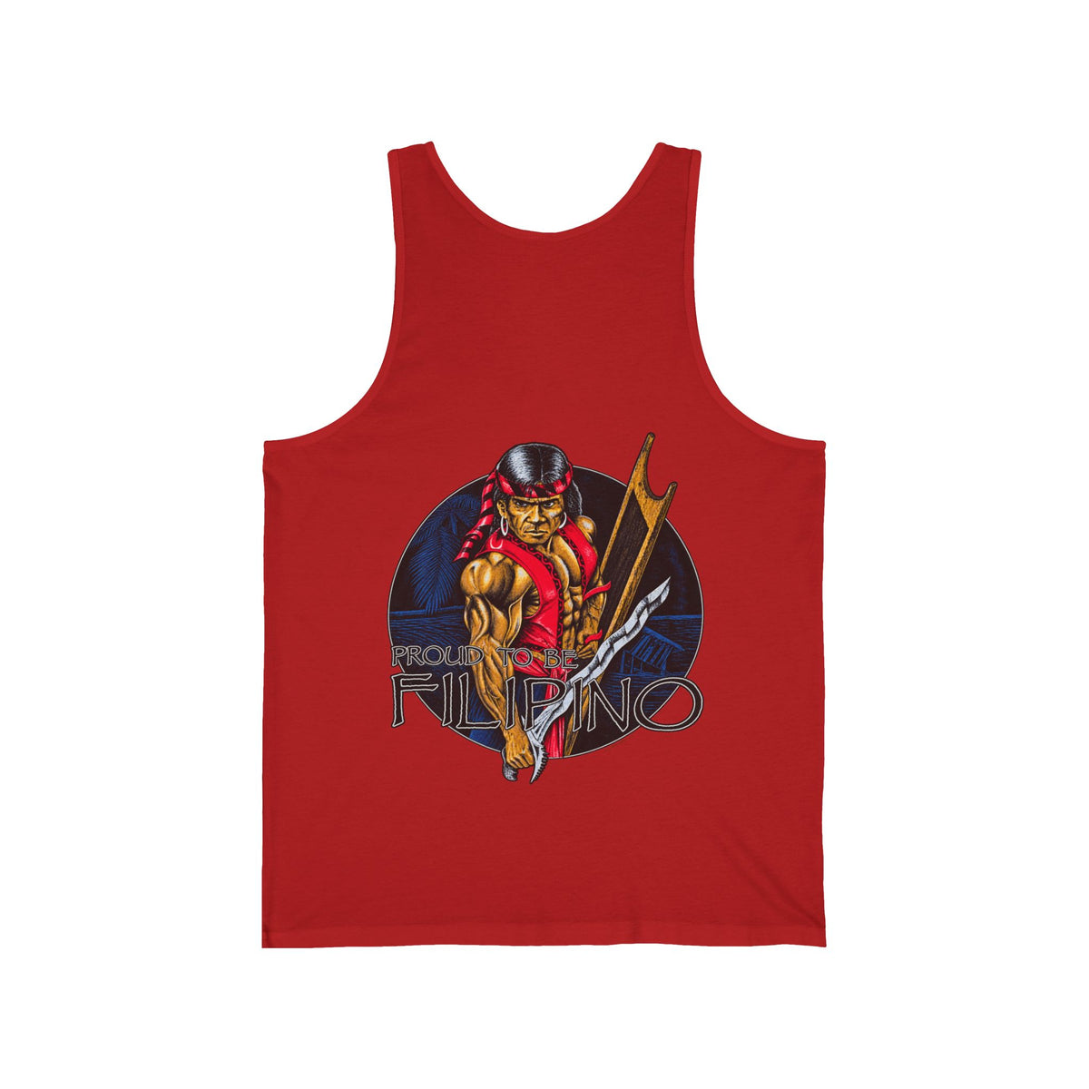 Filipino Strength Proud To Be Filipino Unisex Jersey Tank