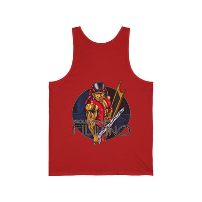 Filipino Strength Proud To Be Filipino Unisex Jersey Tank