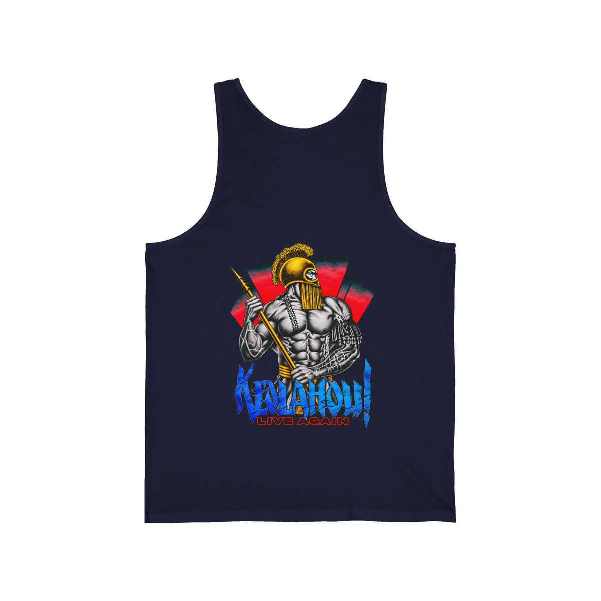 Hawaiian Strength Keolahou Live Again Unisex Jersey Tank