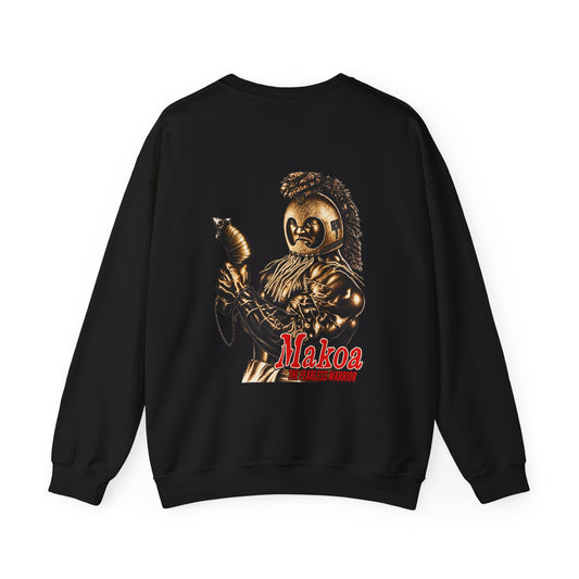 Hawaiian Strength Makoa The Fearless Warrior Unisex Heavy Blend™ Crewneck Sweatshirt
