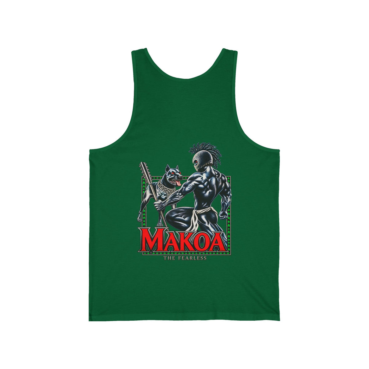 Hawaiian Strength Makoa The Fearless Unisex Jersey Tank