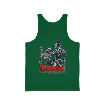 Hawaiian Strength Makoa The Fearless Unisex Jersey Tank
