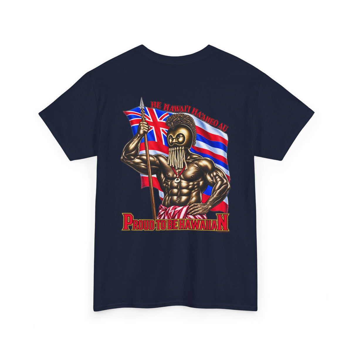Hawaiian Strength Proud To Be Hawaiian Unisex Heavy Cotton Tee