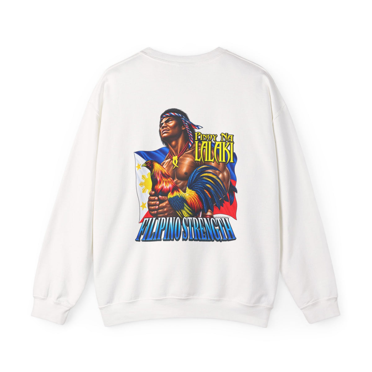 Filipino Strength Pinoy na Lalaki Unisex Heavy Blend™ Crewneck Sweatshirt