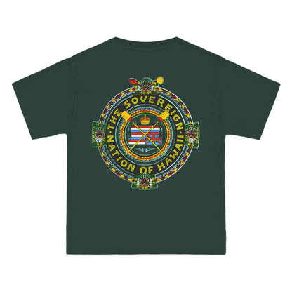 Hawaiian Strength The Sovereign Nation of Hawaii Vintage Design 90s New Print Beefy-T®  Short-Sleeve T-Shirt