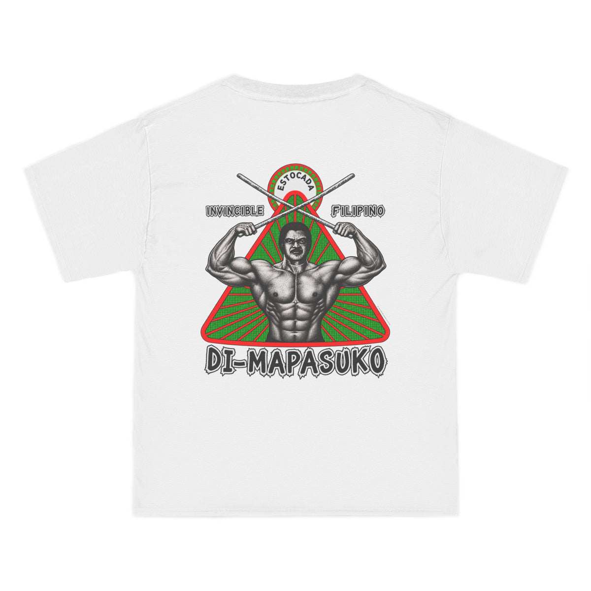 Filipino Strength Invincible Filipino Estocada Beefy-T®  Short-Sleeve T-Shirt