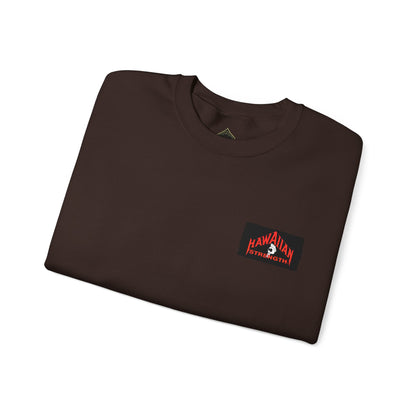 Hawaiian Strength Hawaiian Cockfight Vintage Design 90s New Print Unisex Heavy Blend™ Crewneck Sweatshirt