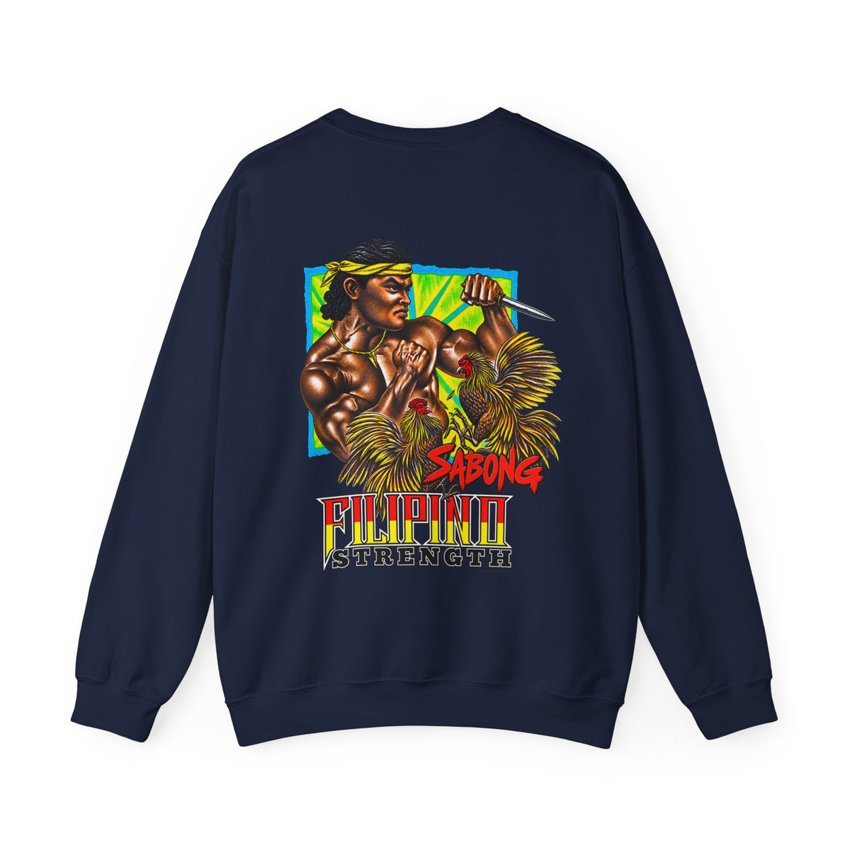 Filipino Strength Sabong Unisex Heavy Blend™ Crewneck Sweatshirt