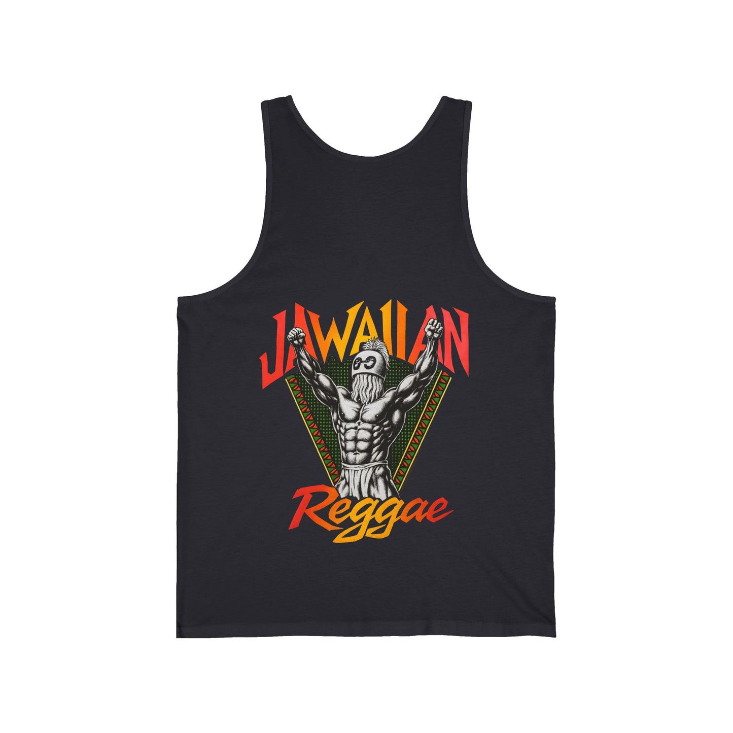Jawaiian Strength Jawaiian Reggae Vintage Design 90s New Print Unisex Jersey Tank