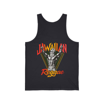 Jawaiian Strength Jawaiian Reggae Vintage Design 90s New Print Unisex Jersey Tank