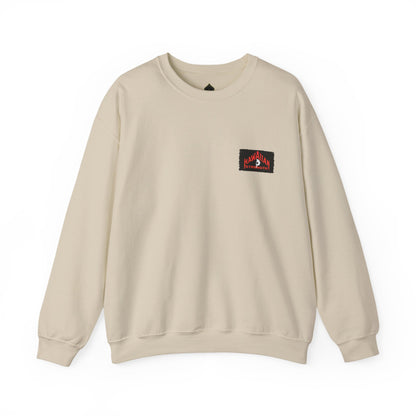 Hawaiian Strength The Champions of the Land Ka Pukaua Ahi Ka Nana Vintage Design 90s New Print Unisex Heavy Blend™ Crewneck Sweatshirt