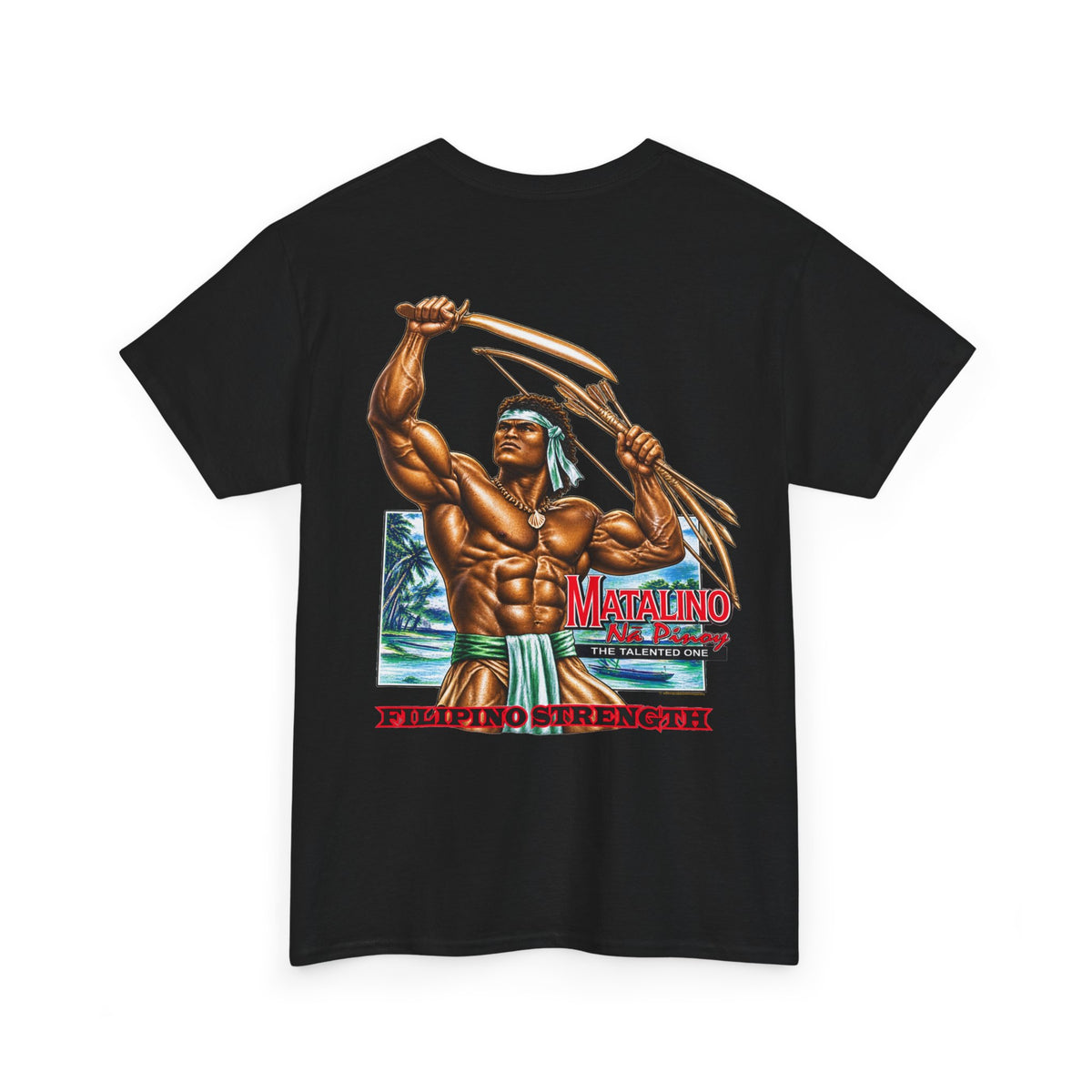 Filipino Strength Matalino Na Pinoy The Talented One Unisex Heavy Cotton Tee