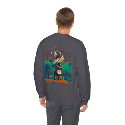 Filipino Strength Filipino HeadHunter Unisex Heavy Blend™ Crewneck Sweatshirt