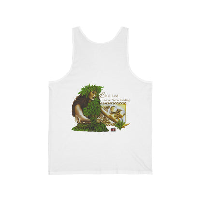 Hawaiian Strength Life of the Land Love Never Ending Vintage Design 90s New Print Unisex Jersey Tank
