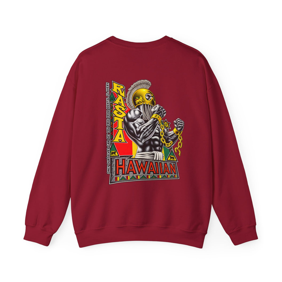 Hawaiian Strength Hawaiian Rasta Unisex Heavy Blend™ Crewneck Sweatshirt