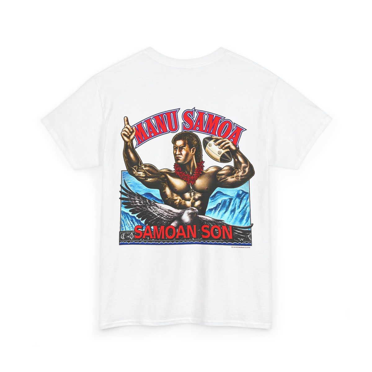 Samoan Strength Manu Samoa Samoan Son Unisex Heavy Cotton Tee