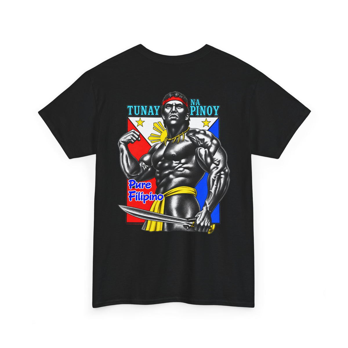 Filipino Strength Tunay na Pinoy Pure Filipino Unisex Heavy Cotton Tee