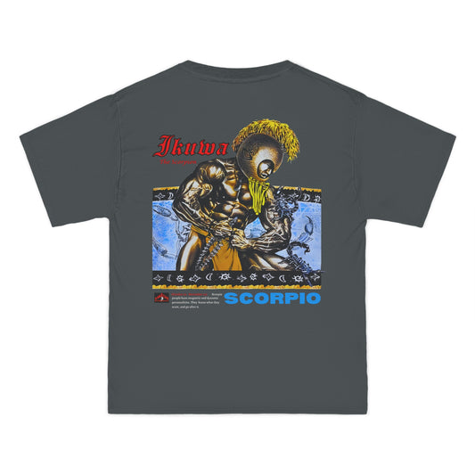 Hawaiian Strength The Scorpion Ikuwa Scorpio Horoscope Vintage Design 90s New Print Beefy-T®  Short-Sleeve T-Shirt