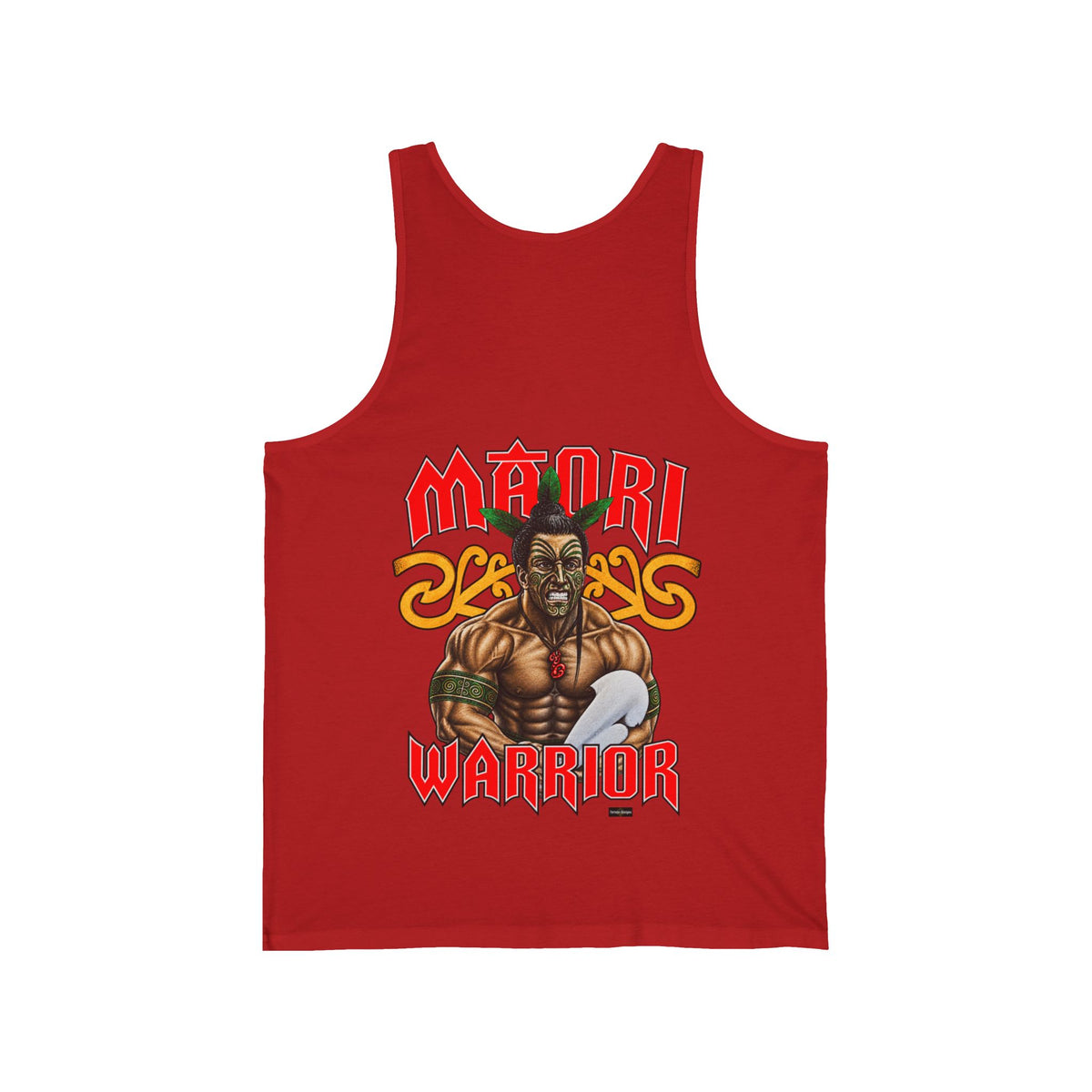 Local Strength Maori Warrior Unisex Jersey Tank