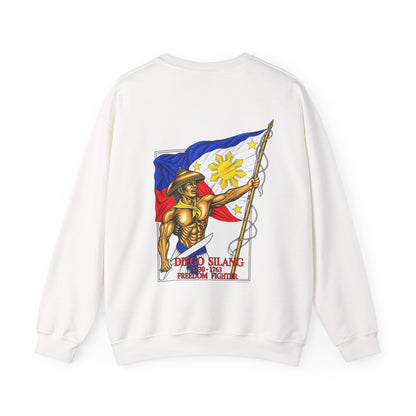 Filipino Strength Diego Silang Freedom Fighter Unisex Heavy Blend™ Crewneck Sweatshirt