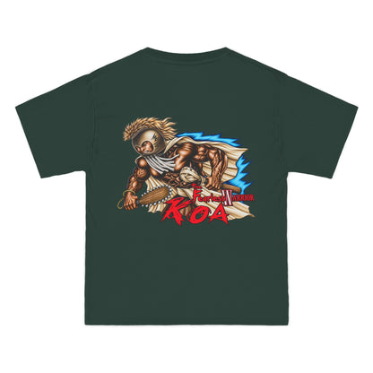Hawaiian Strength The Fearless Warrior Koa Beefy-T®  Short-Sleeve T-Shirt