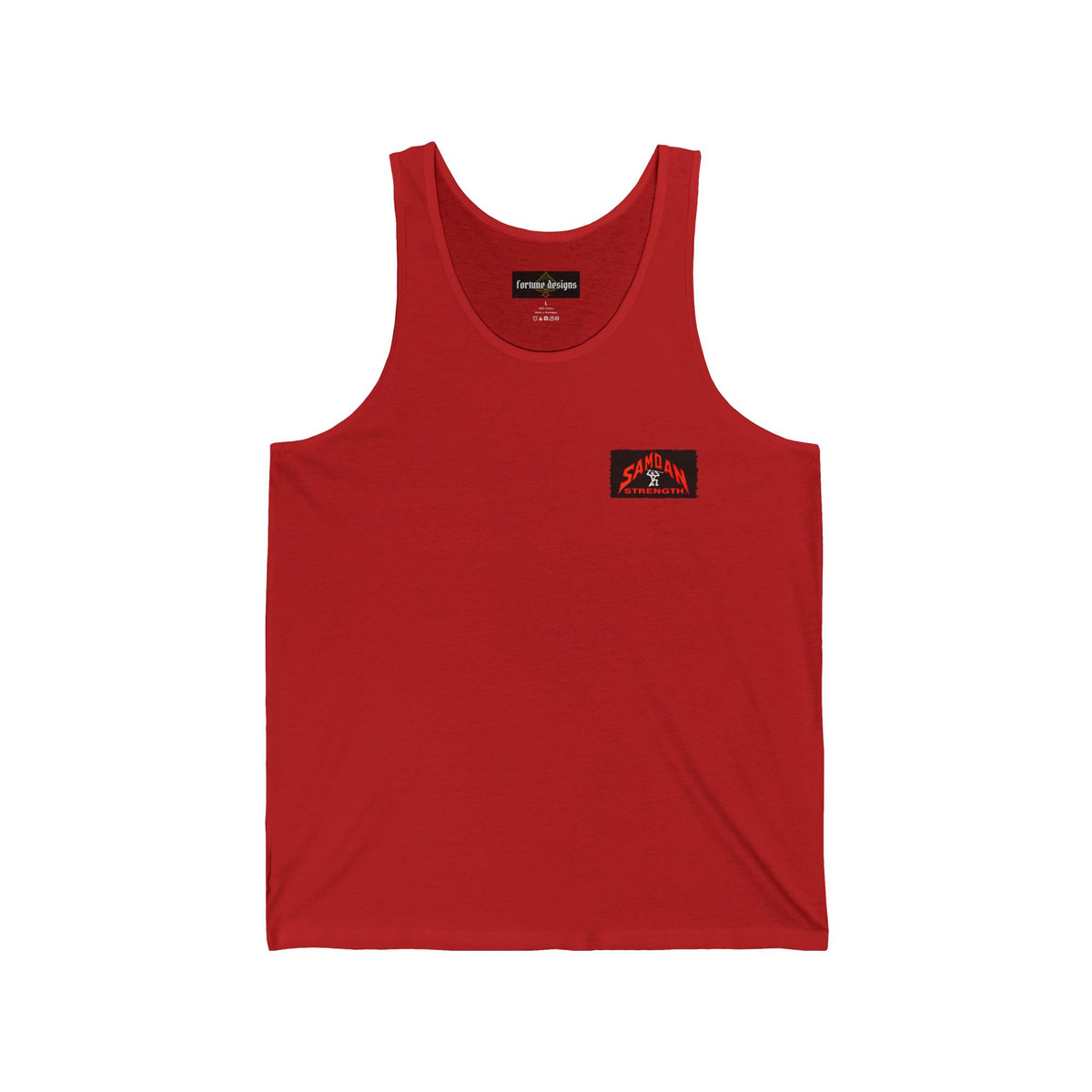 Samoan Strength Siva Afi Unisex Jersey Tank