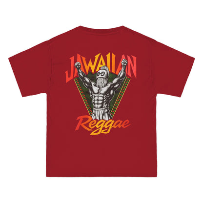 Jawaiian Strength Jawaiian Reggae Vintage Design 90s New Print Beefy-T®  Short-Sleeve T-Shirt