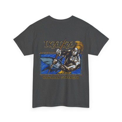 Hawaiian Strength Ikaika Hawaiian Strength Vintage Design 90s New Print Unisex Heavy Cotton Tee