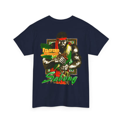 Filipino Strength Sabong Shirt Vintage Design 90s New Print T-shirt Unisex Heavy Cotton Tee