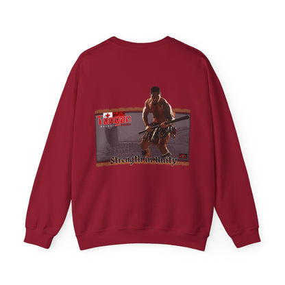 Local Strength Tongan Strength Malohi Stregnth in Unity Unisex Heavy Blend™ Crewneck Sweatshirt