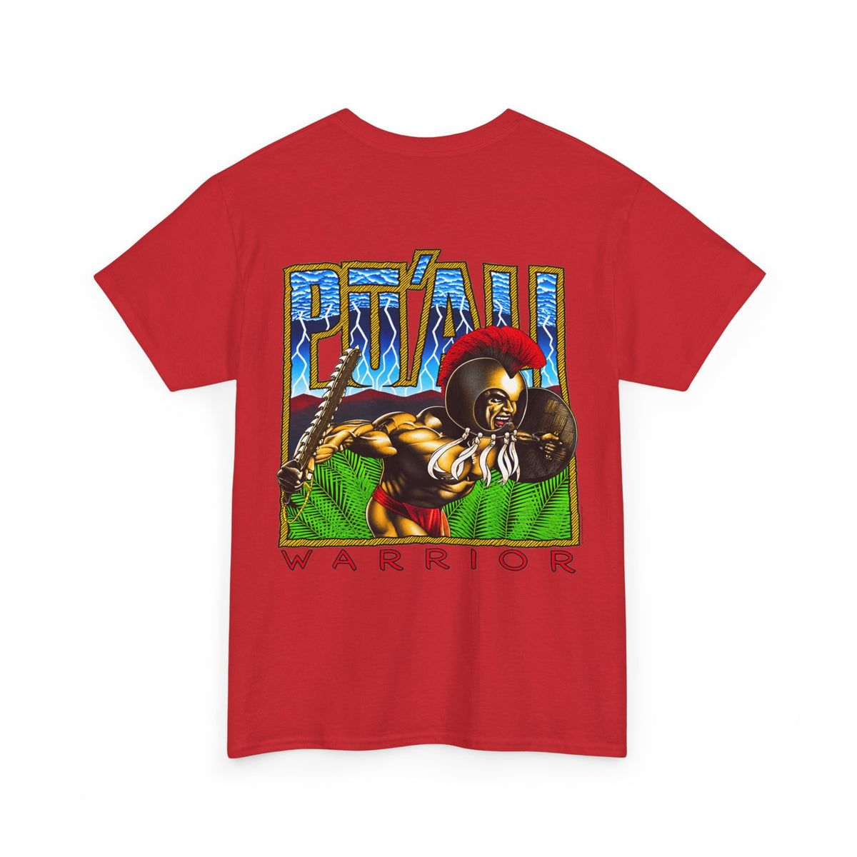 Hawaiian Strength Pu'ali Warrior Unisex Heavy Cotton Tee