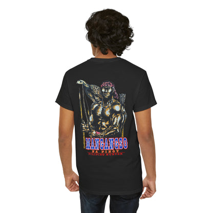 Filipino Strength Mangangso Na Pinoy Filipino Hunter Vintage Design 90s New Print Unisex Heavy Cotton Tee