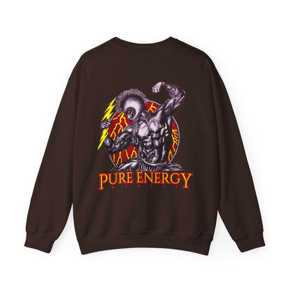 Hawaiian Strength Pure Energy Hawaii Vintage Design 90s New Print Unisex Heavy Blend™ Crewneck Sweatshirt