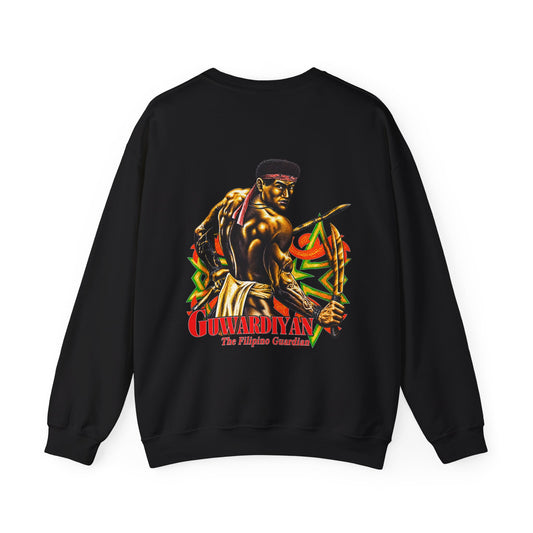 Filipino Strength The Filipino Guardian Guwardiyan Unisex Heavy Blend™ Crewneck Sweatshirt