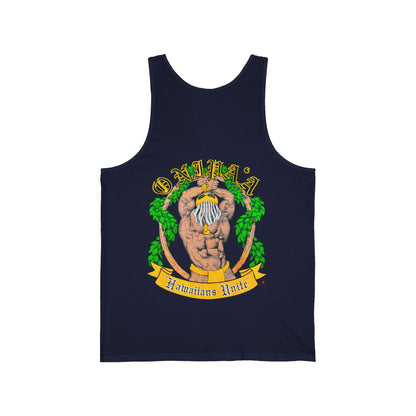 Hawaiian Strength Onipa'a Hawaiians Unite Vintage Design 90s New Print Unisex Jersey Tank