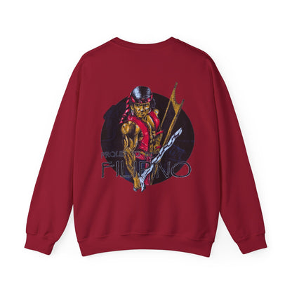 Filipino Strength Proud To Be Filipino Vintage Design 90s New Print Unisex Heavy Blend™ Crewneck Sweatshirt