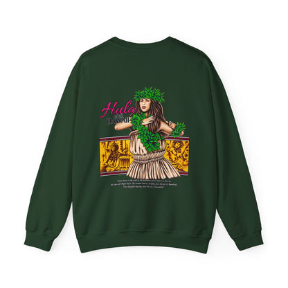Hawaiian Strength Hula of all Hawaii Unisex Heavy Blend™ Crewneck Sweatshirt