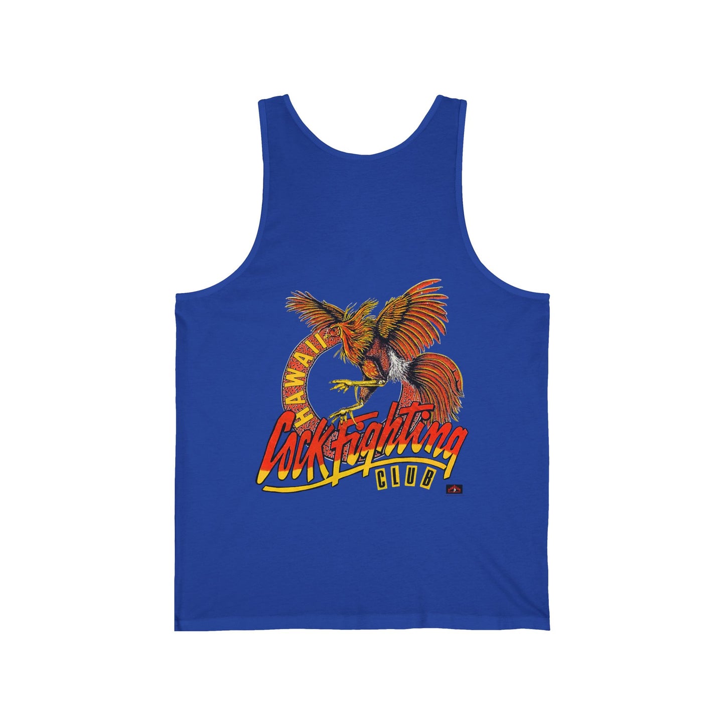 Hawaiian Strength Cockfighting Club Hawaii Unisex Jersey Tank