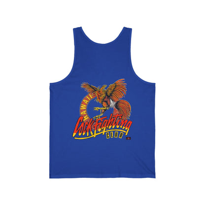 Hawaiian Strength Cockfighting Club Hawaii Unisex Jersey Tank