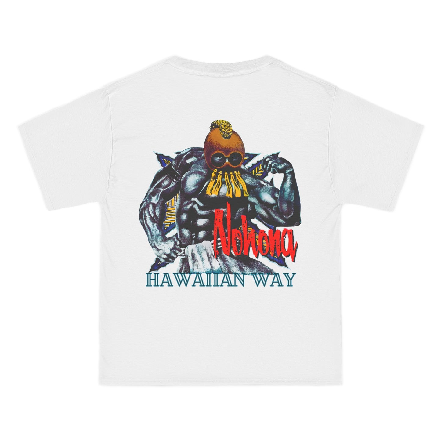 Hawaiian Strength Hawaiian Way Nohona Vintage Design 90s New Print Beefy-T®  Short-Sleeve T-Shirt