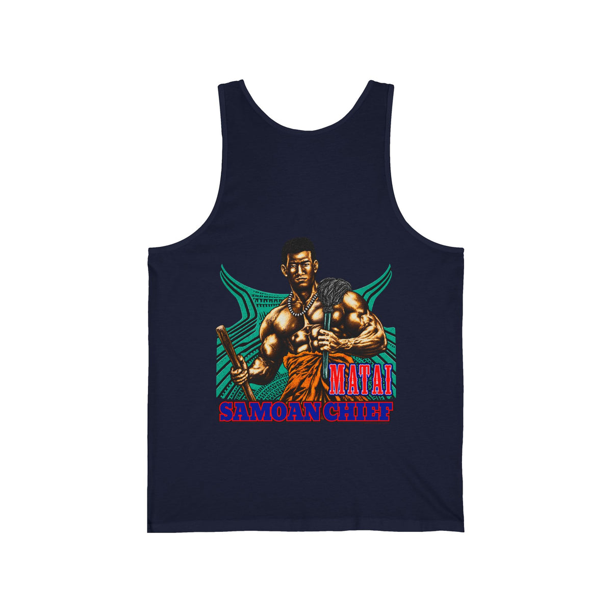 Samoan Strength Samoan Chief Matai Unisex Jersey Tank